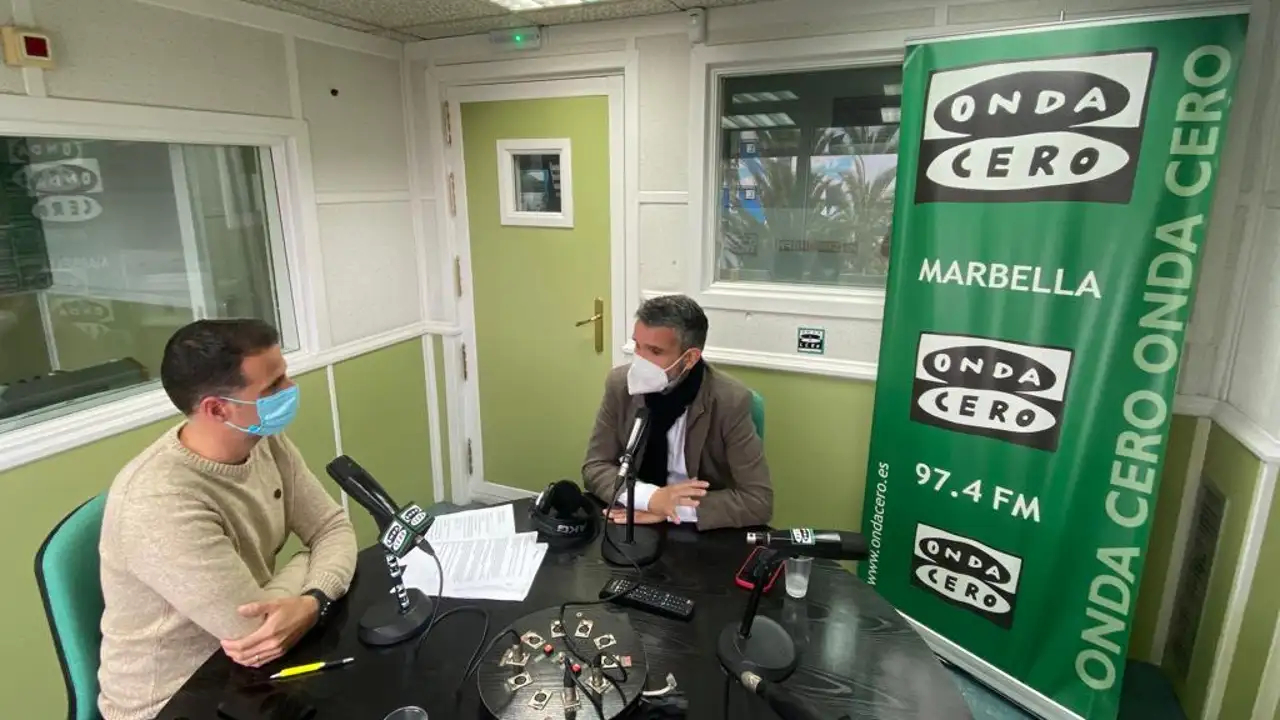 Entrevista de Pepe Bernal en Más de Uno Marbella de Onda Cero, PSOE Málaga