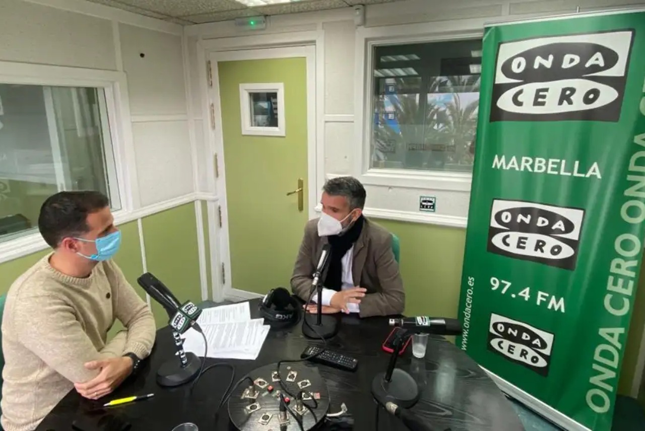 Entrevista de Pepe Bernal en Más de Uno Marbella de Onda Cero 