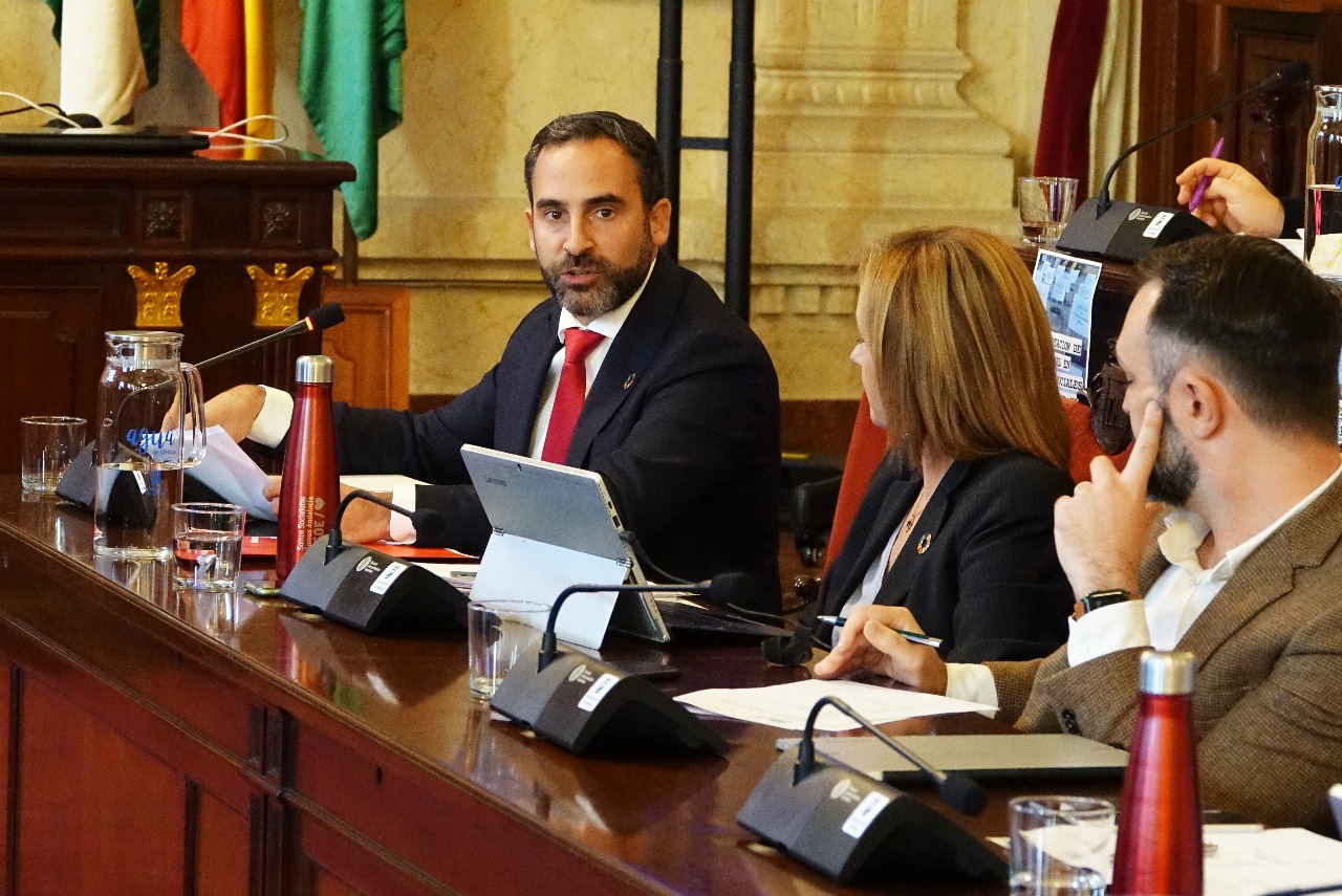 El PSOE consigue en el pleno de Málaga la mayoría absoluta para rechazar la torre del puerto