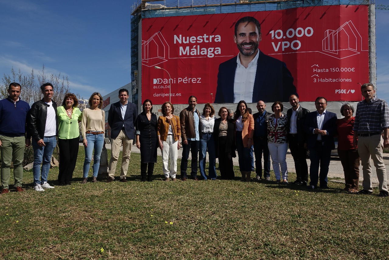 El Gobierno avala el plan de Dani Pérez para construir 10.000 viviendas VPO en Málaga