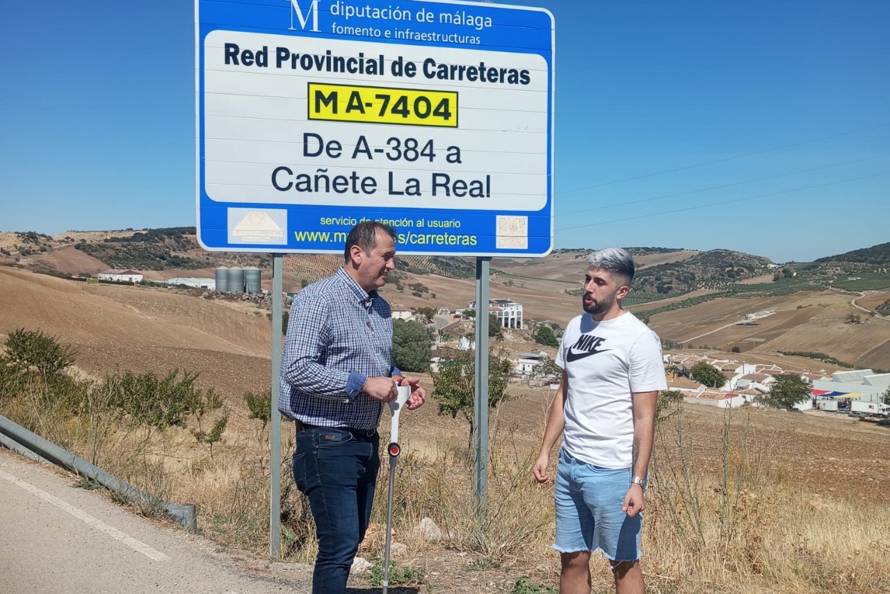 El PSOE pide a la Diputación que arregle cuanto antes los tramos en mal estado de las carreteras que unen Cañete la Real con Ronda y Almargen