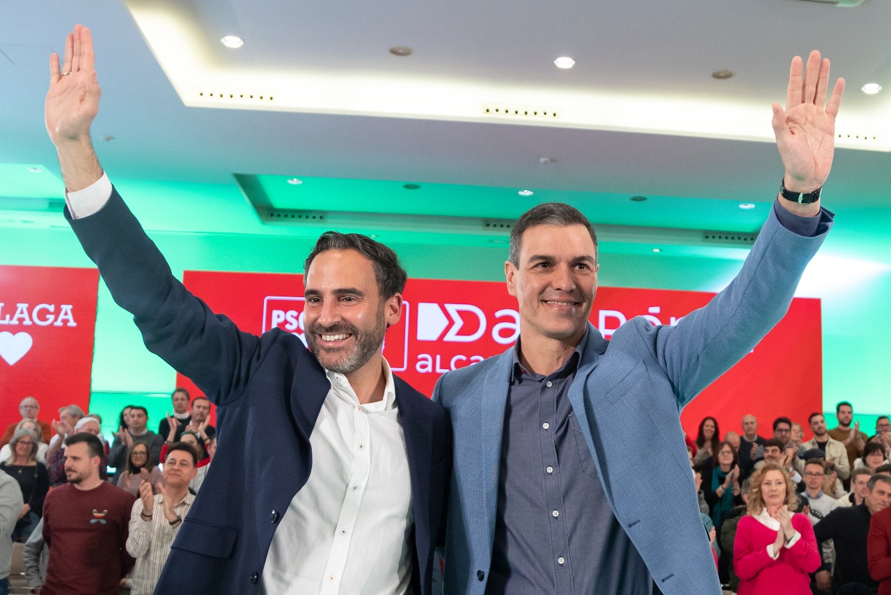 Dani Pérez: “Presidente Pedro Sánchez, aquí estamos los socialistas malagueños para seguir haciendo este camino juntos”