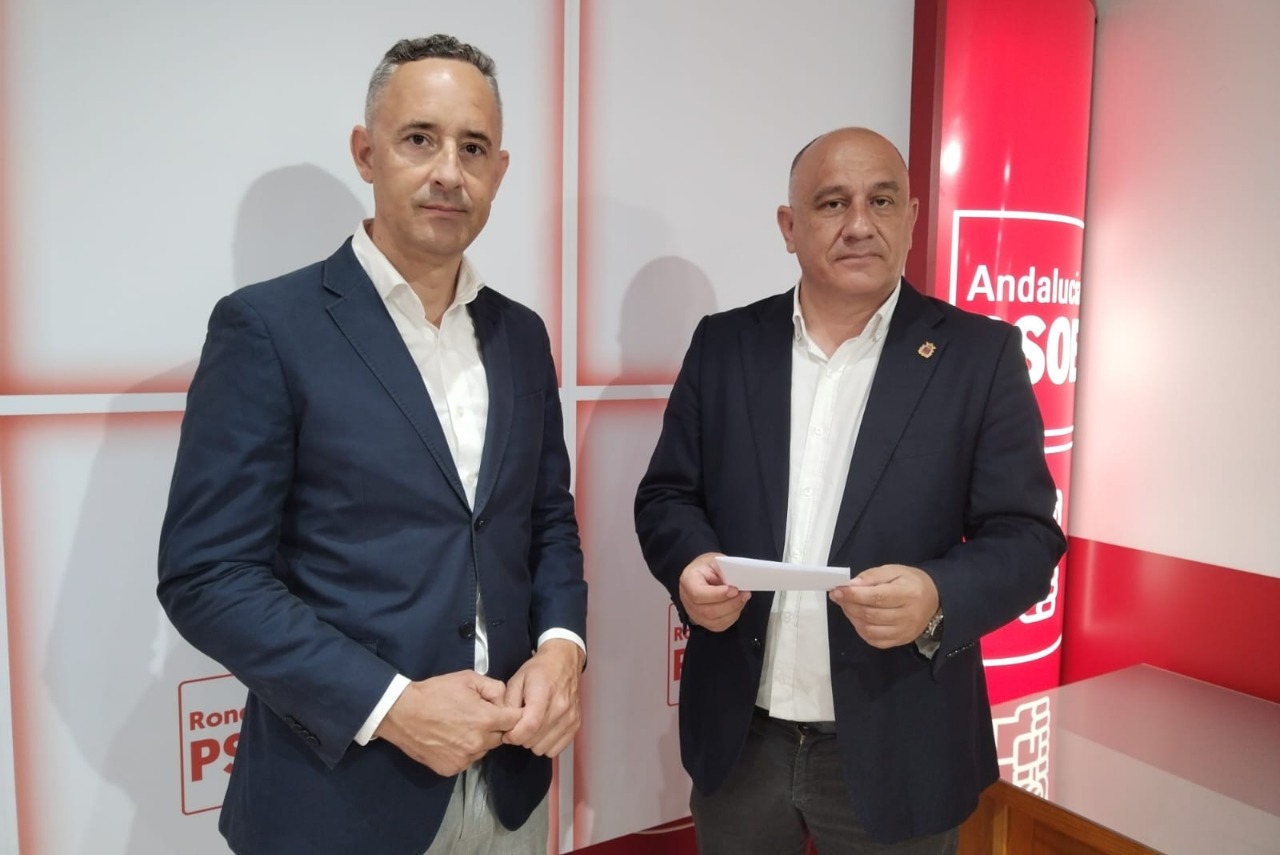 El PSOE denuncia la exclusión financiera por parte de la Junta y la Diputación a los municipios de la comarca de Ronda
