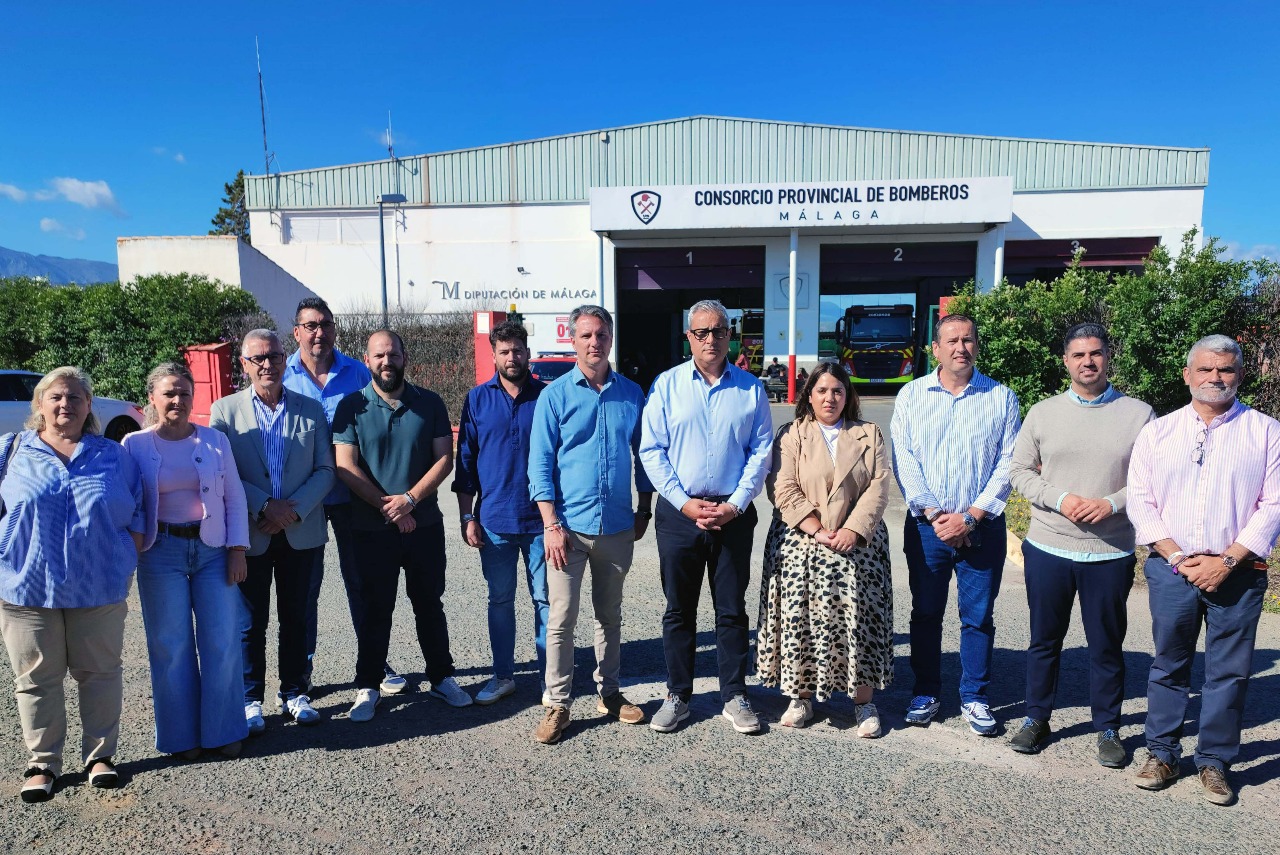  Alcaldes y alcaldesas reclaman a la Diputación el mantenimiento del actual retén de bomberos de Antequera