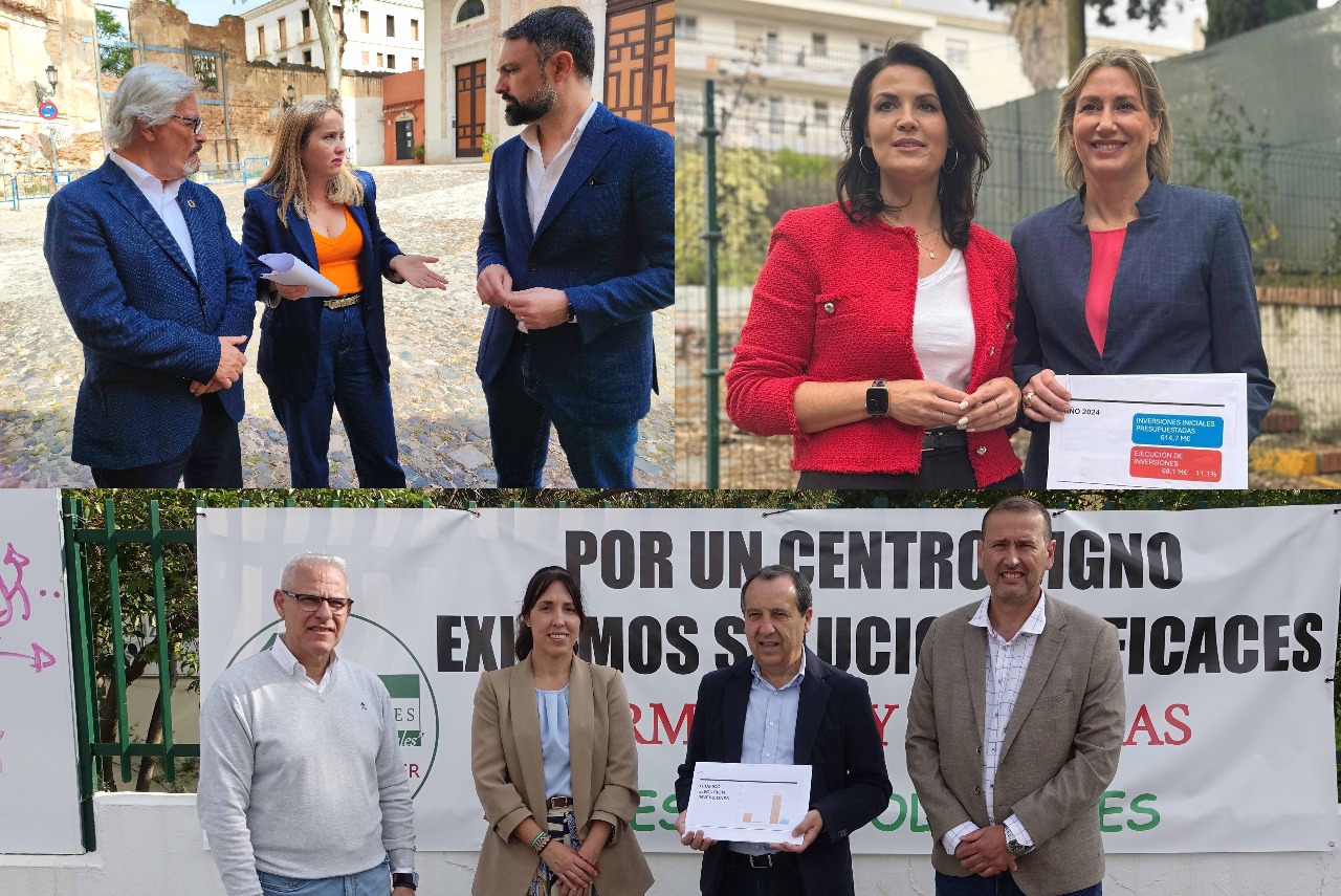 El PSOE denuncia que el Gobierno de Moreno Bonilla apenas ejecuta el 11% de las inversiones que anuncia para Málaga