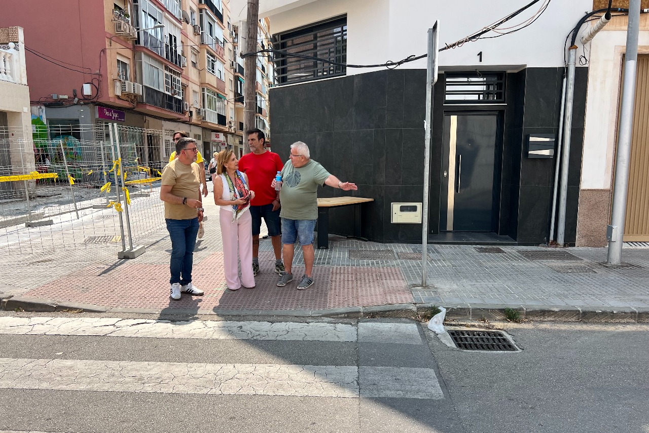 El PSOE pide eliminar la zona azul en Huelin “al menos durante el tiempo que duren las obras en la zona”