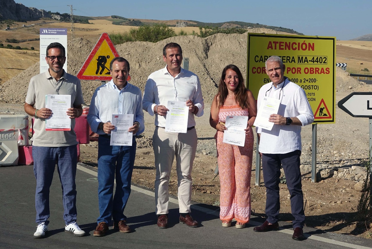  El PP se niega a buscar alternativas para mantener el tráfico entre Antequera y La Joya durante las obras de la MA-4402