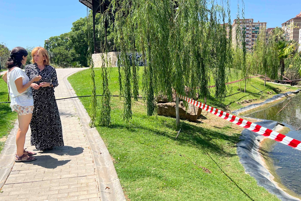 El PSOE exige transparencia al Ayuntamiento sobre el cierre del Parque de Huelin por gripe aviar