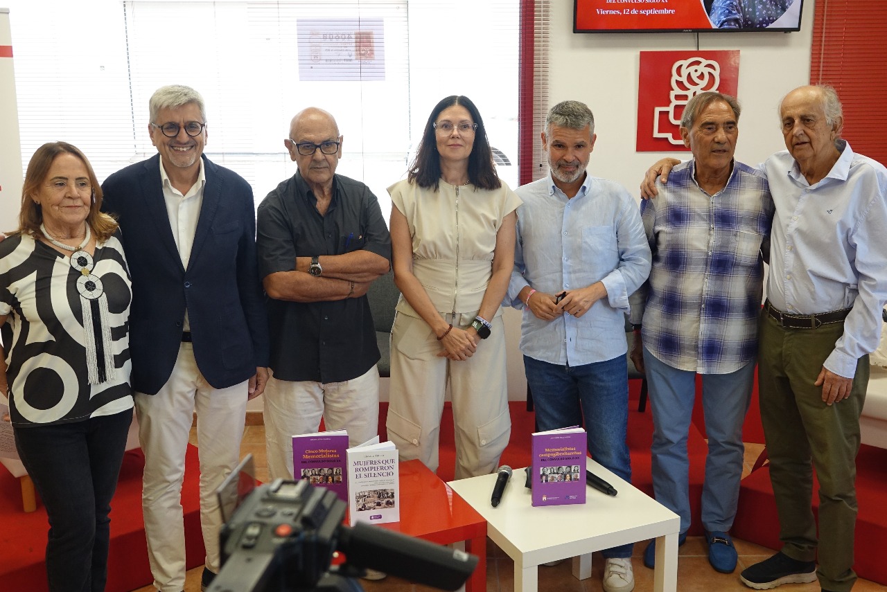 El PSOE reivindica la figura de Pasionaria León Díaz, superviviente de "La Desbandá", como ejemplo de memoria democrática e igualdad