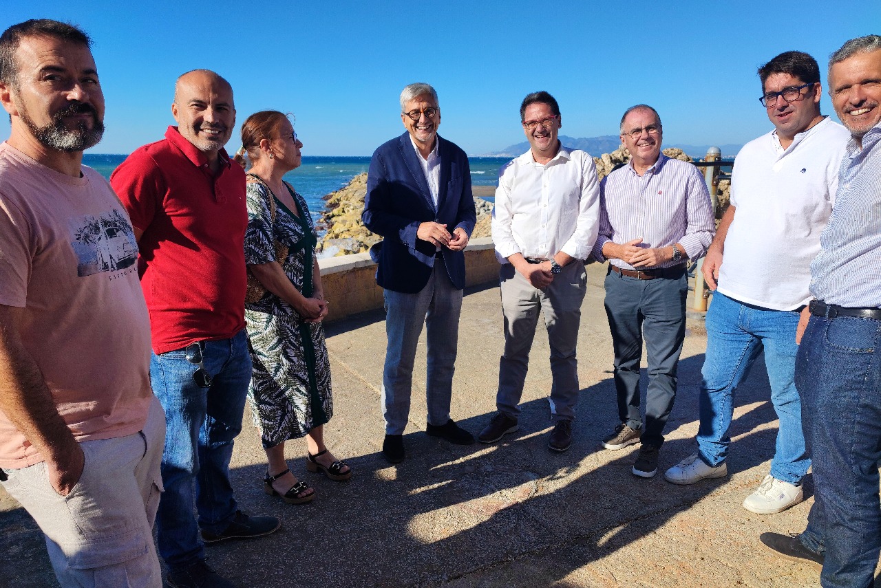 El PSOE de Málaga muestra su rechazo absoluto a la construcción de un embarcadero en La Cala del Moral