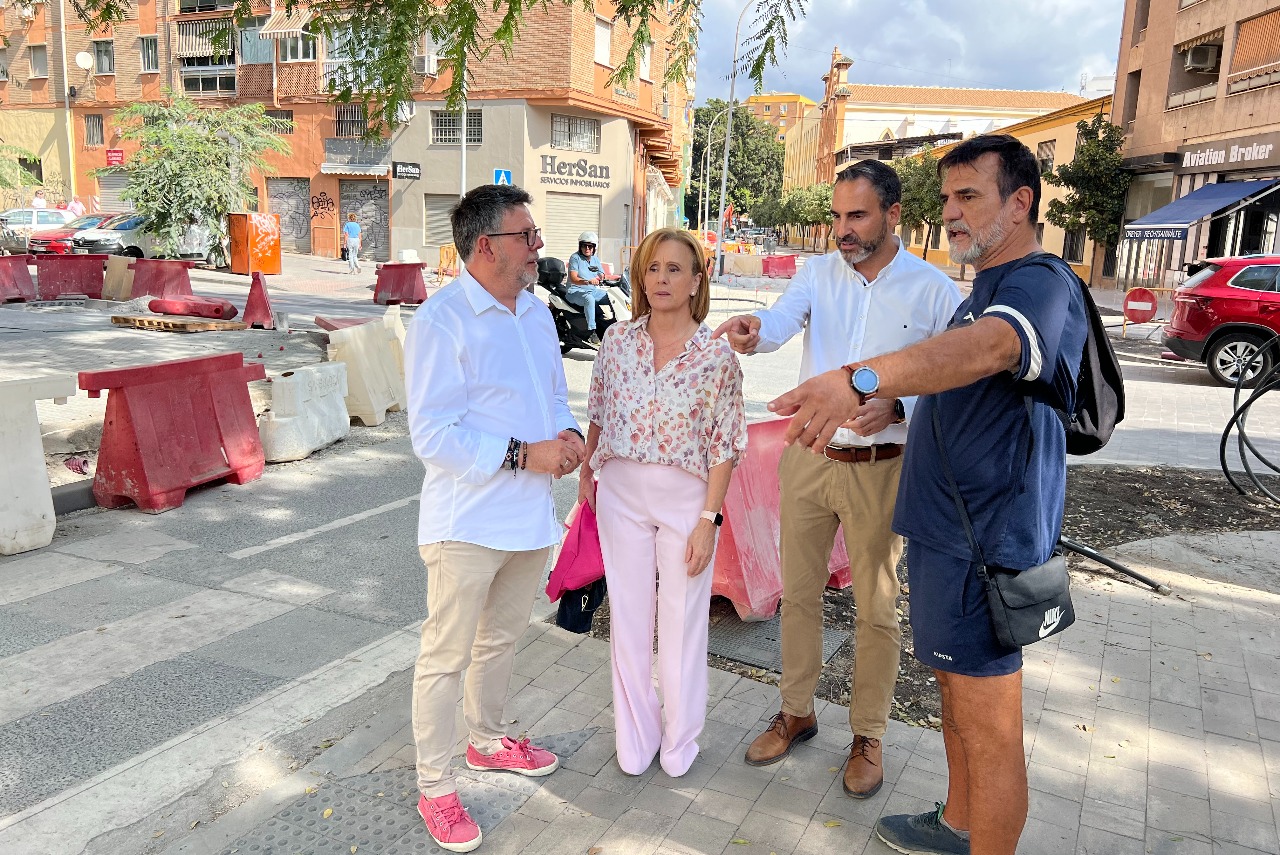 El PSOE acusa a De la Torre y al PP de convertir Huelin en “una peligrosa ratonera sin acceso para los vehículos de emergencias”