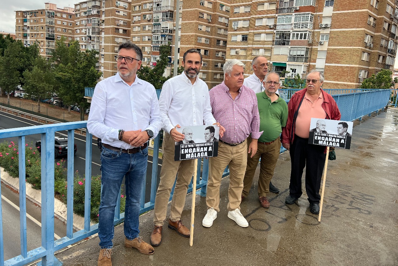 El PSOE exige “actuaciones urgentes” para solucionar el colapso de tráfico en Málaga y reclama el soterramiento de Valle-Inclán