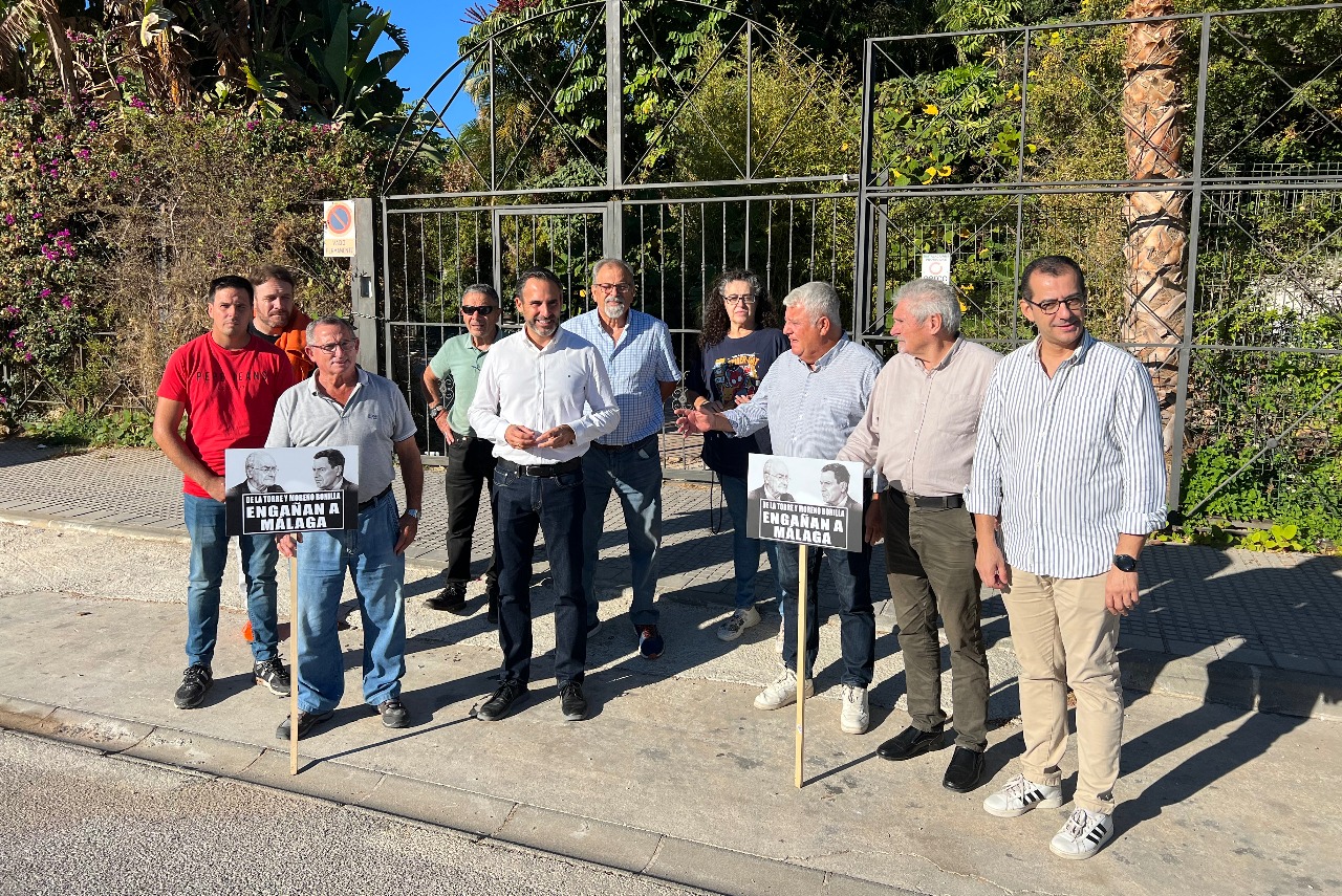 Pérez asegura que De la Torre “es el mayor expoliador de patrimonio de Málaga” tras 30 años “cargándose la historia de la ciudad”