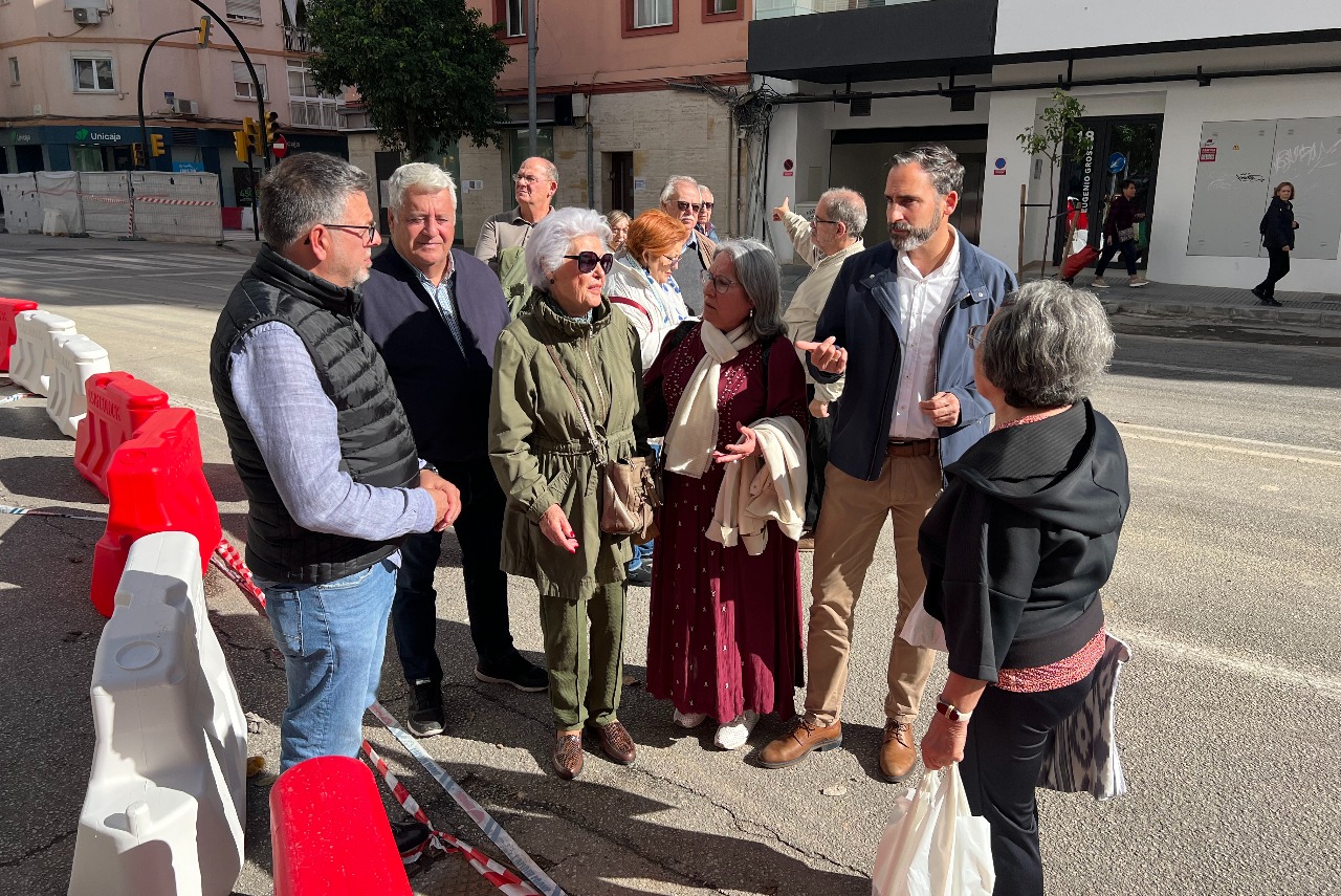 El PSOE exige a De la Torre que reclame a la Junta la condonación de la deuda por las obras del metro