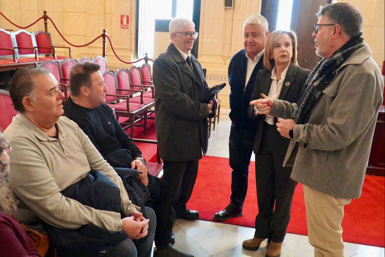 El PSOE acusa al PP de "abandonar a un centenar de familias de La Palmilla" y de "amparar la desaparición" del monte Gibralfaro