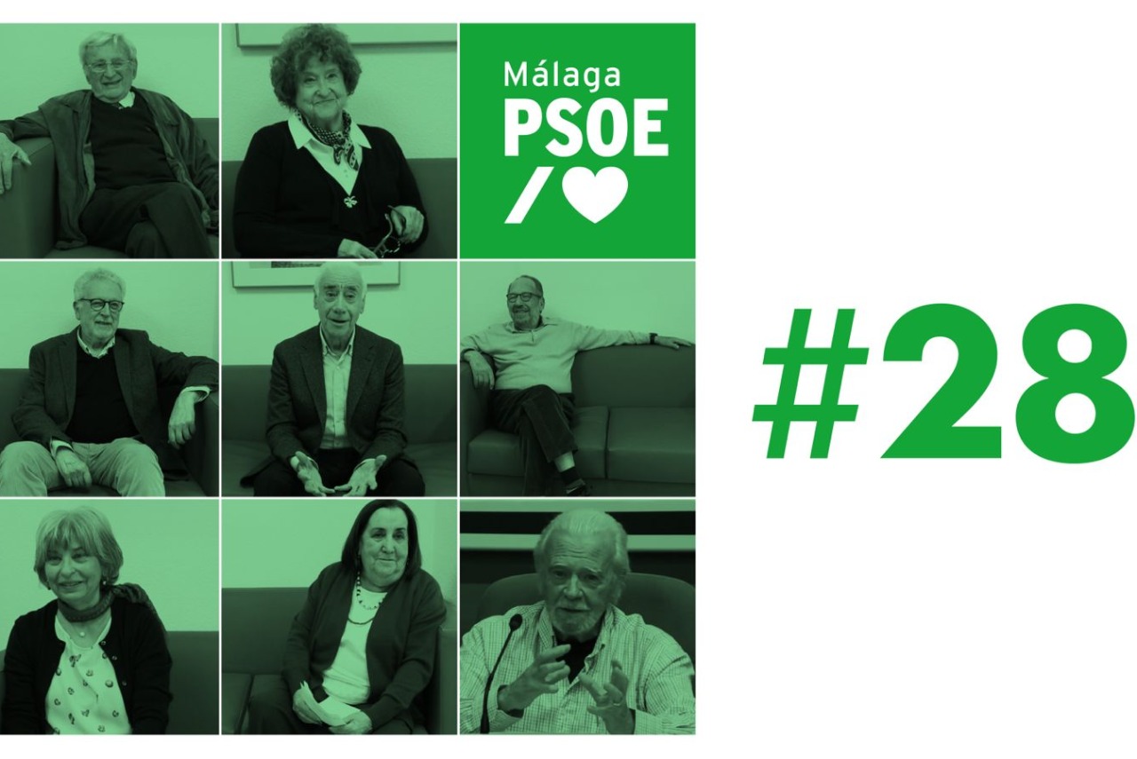 El PSOE reivindica el legado del 28F con una serie de entrevistas a hist&oacute;ricos del socialismo malague&ntilde;o
