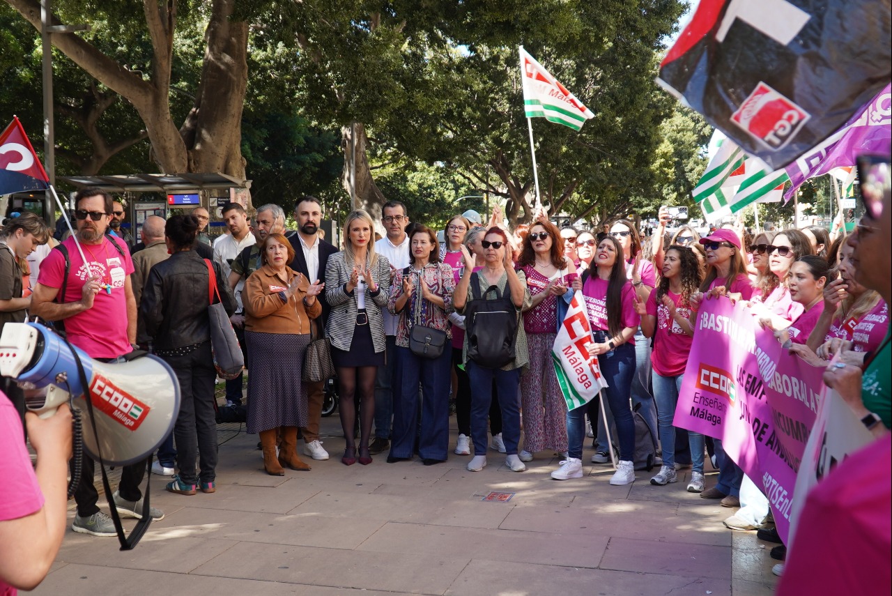 El PSOE exige a la Junta de Andalucía el fin de los recortes en educación especial y un “apoyo rotundo” a los PTIS