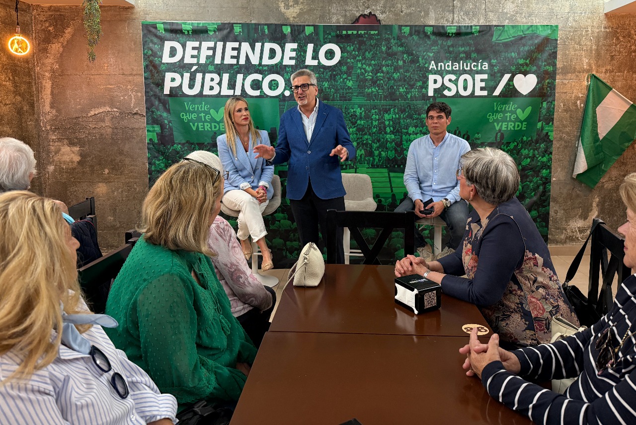 Josele Aguilar se compromete a mejorar las condiciones de vida de las personas mayores