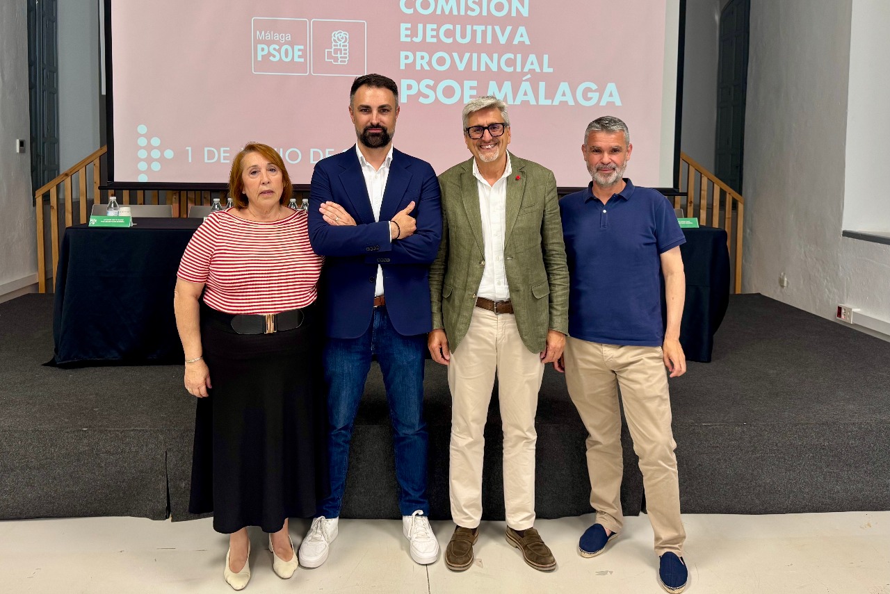 El PSOE designa a Mariano Ruiz como portavoz del grupo municipal en el Ayuntamiento de Málaga